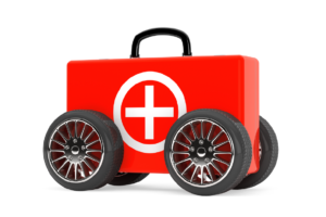 Roadside emergency kit