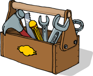 Tool box & supplies