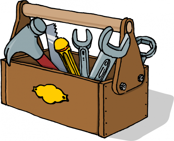 Tool box & supplies