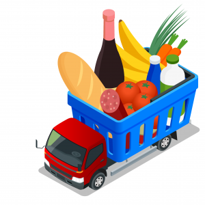 Grocery gift card/meal delivery