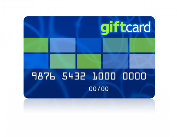 Gift card: any retail store