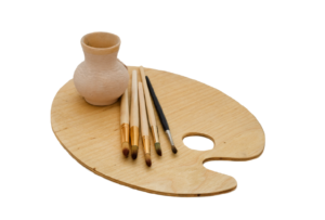 Pottery class, pottery painting