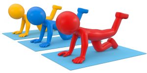 Yoga class